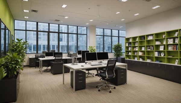 Aménagement durable des bureaux : stratégies pour un espace professionnel éco responsable