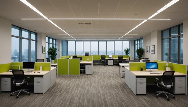 tendances en aménagement de bureaux flexibles respectueux de l'environnement