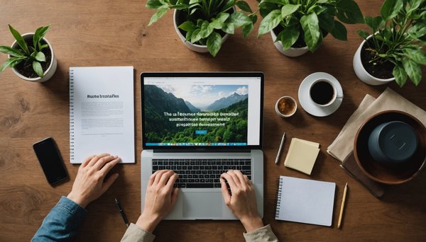 Télétravail et développement durable : pratiques écoresponsables pour améliorer la productivité