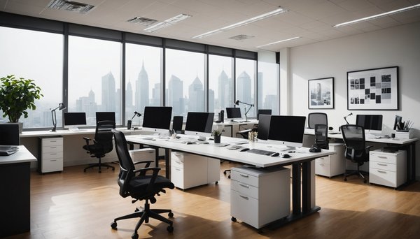 Les équipements professionnels indispensables pour un bureau ergonomique et productif