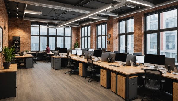 Les équipements essentiels pour un espace coworking moderne et ergonomique